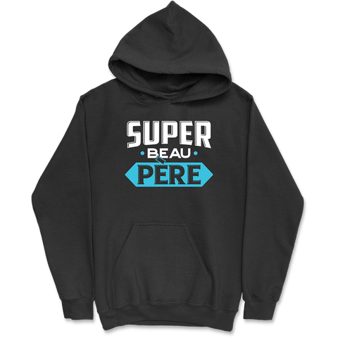 Sweat à capuche homme super beau père 2