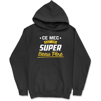 Sweat à capuche homme super beau père