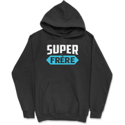 Sweat à capuche homme super frère