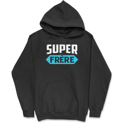 Sweat à capuche homme super frère