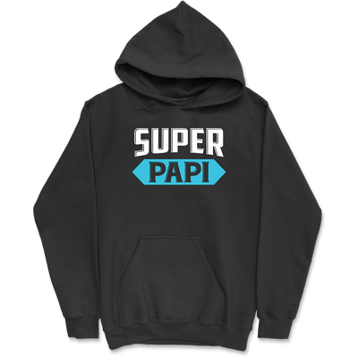 Sweat à capuche homme super papi