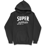 Sweat à capuche homme super parrain