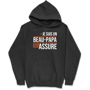 Sweat à capuche homme un beau papa qui assure