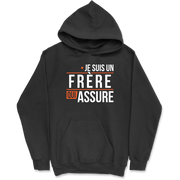 Sweat à capuche homme un frère qui assure