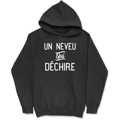 Sweat à capuche homme un neveu qui déchire 2