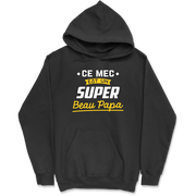 Sweat à capuche homme un super beau papa