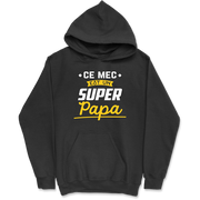 Sweat à capuche homme un super papa