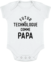 Body bébé Futur technologue comme papa