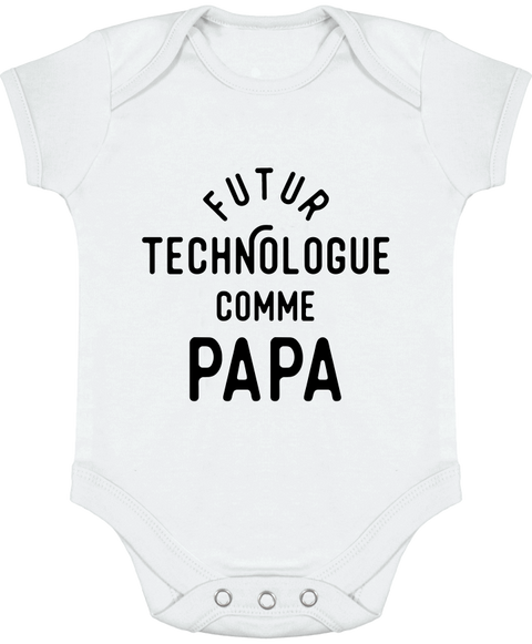 Body bébé Futur technologue comme papa