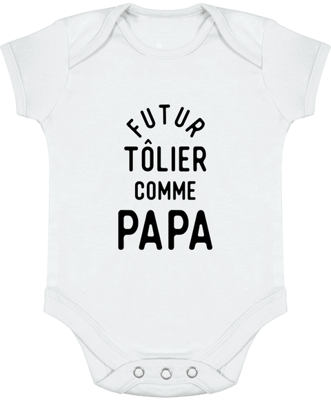 Body bébé Futur tôlier comme papa