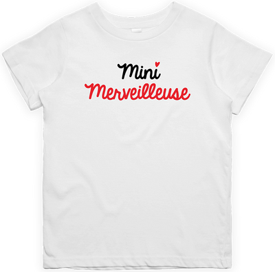 T shirt enfant Mini merveilleuse