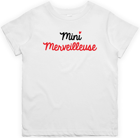 T shirt enfant Mini merveilleuse