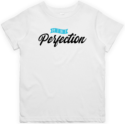 T shirt enfant Mini perfection