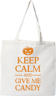 Tote bag coton recyclé Give me a candy