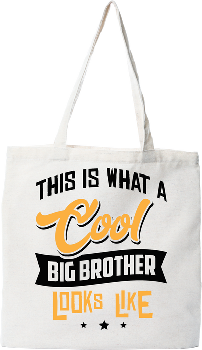 Tote bag coton recyclé a cool big brother