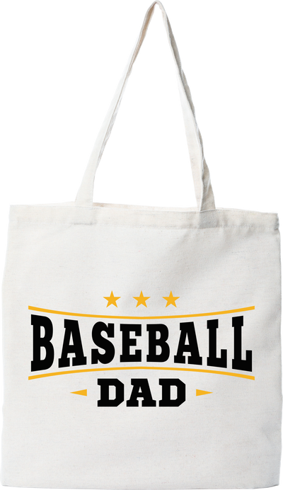 Tote bag coton recyclé baseball dad