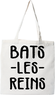 Tote bag coton recyclé bats les reins