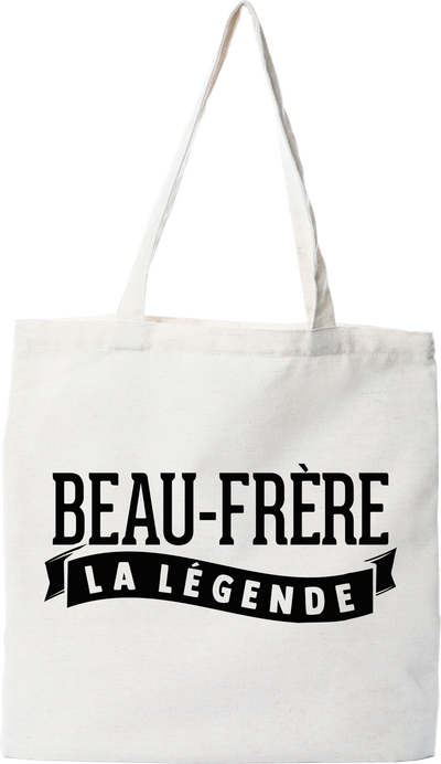 Tote bag coton recyclé beau-frère la légende