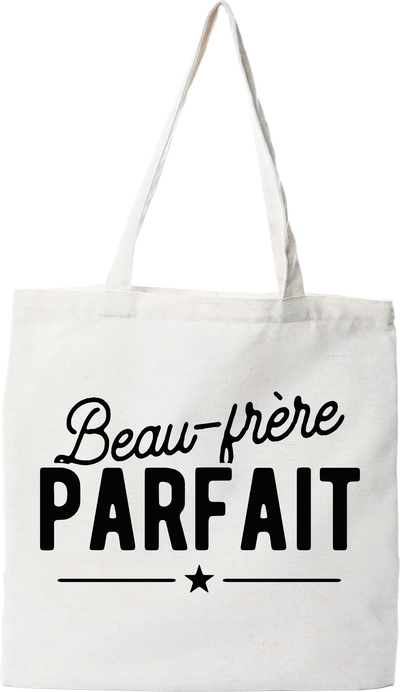 Tote bag coton recyclé beau-frère parfait