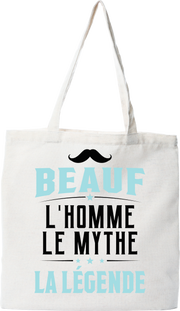 Tote bag coton recyclé beauf la légende