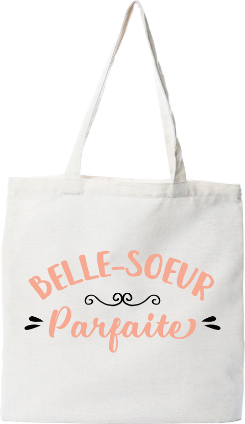 Tote bag coton recyclé belle-soeur parfaite