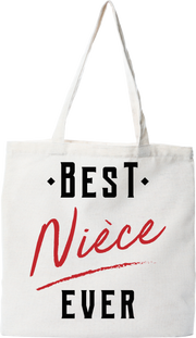 Tote bag coton recyclé best nièce ever