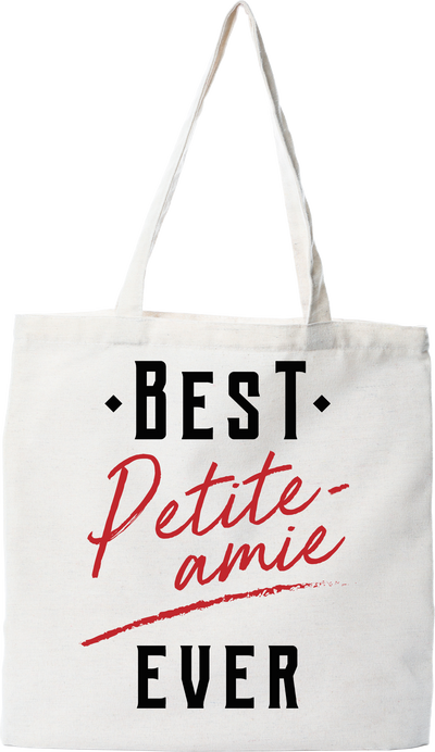 Tote bag coton recyclé best petite-amie ever