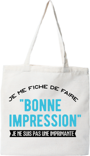 Tote bag coton recyclé bonne impression