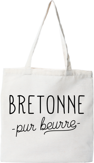 Tote bag coton recyclé bretonne pur beurre