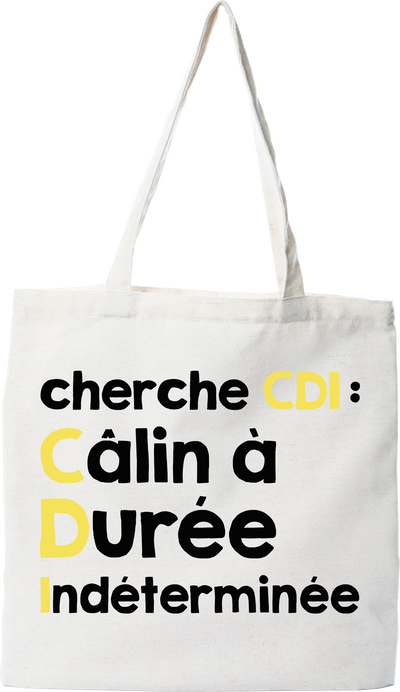 Tote bag coton recyclé cherche cdi