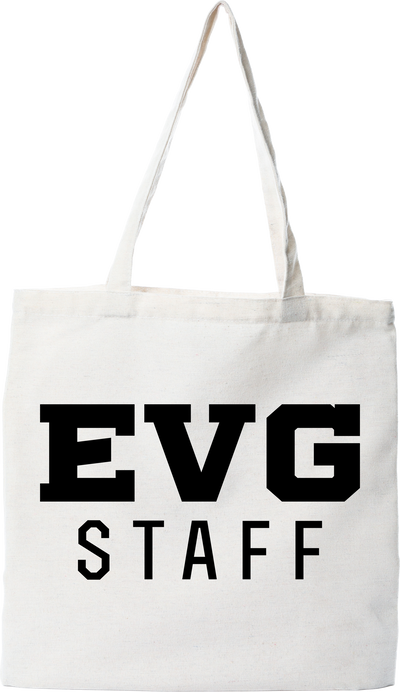 Tote bag coton recyclé evg staff