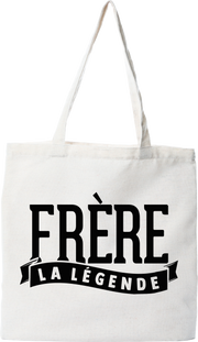 Tote bag coton recyclé frère la légende