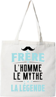 Tote bag coton recyclé frère la légende 2