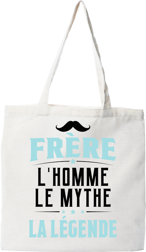 Tote bag coton recyclé frère la légende 2