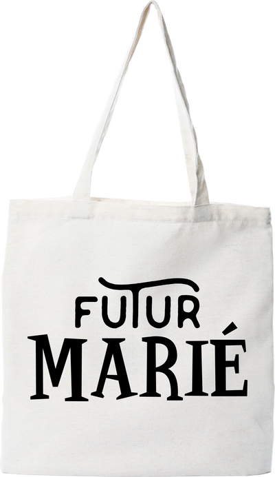 Tote bag coton recyclé futur marié