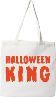 Tote bag coton recyclé halloween king