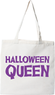 Tote bag coton recyclé halloween queen