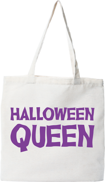 Tote bag coton recyclé halloween queen