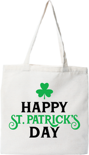 Tote bag coton recyclé happy st patrick's day