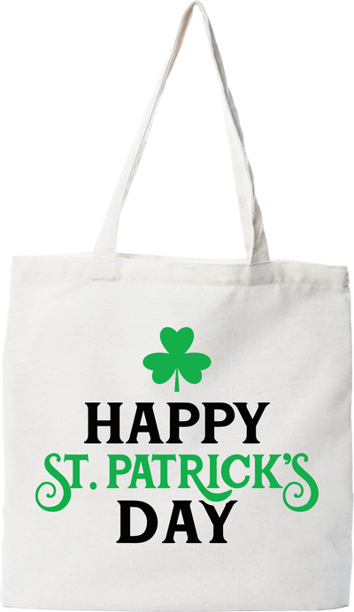 Tote bag coton recyclé happy st patrick's day