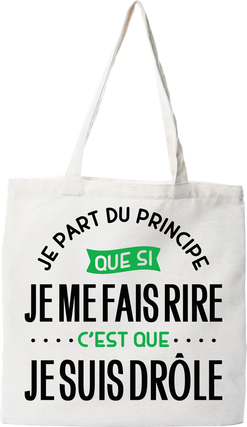 Tote bag coton recycl je suis dr le
