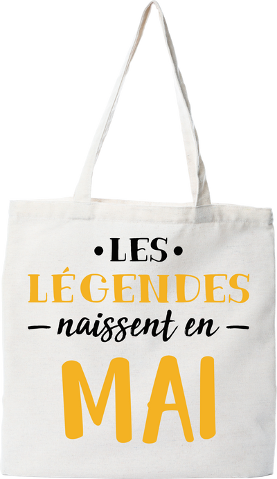 Tote bag coton recyclé légende de mai