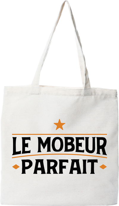 Tote bag coton recyclé le mobeur parfait