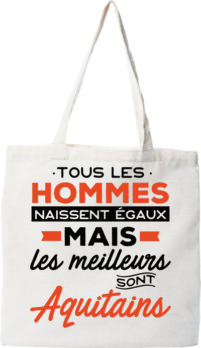 Tote bag coton recyclé les meilleurs sont aquitains