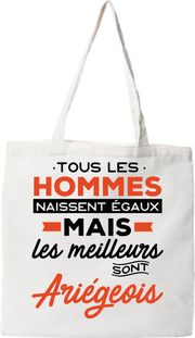 Tote bag coton recyclé les meilleurs sont ariegeois
