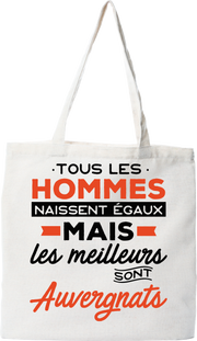 Tote bag coton recyclé les meilleurs sont auvergnats