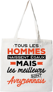 Tote bag coton recyclé les meilleurs sont aveyronnais