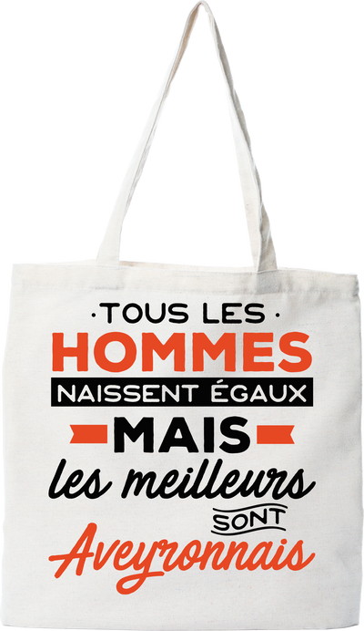 Tote bag coton recyclé les meilleurs sont aveyronnais