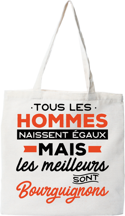 Tote bag coton recyclé les meilleurs sont bourguignons