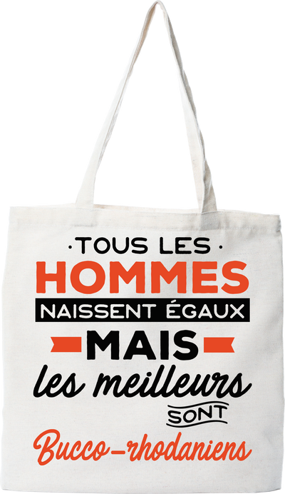 Tote bag coton recyclé les meilleurs sont bucco rhodaniens